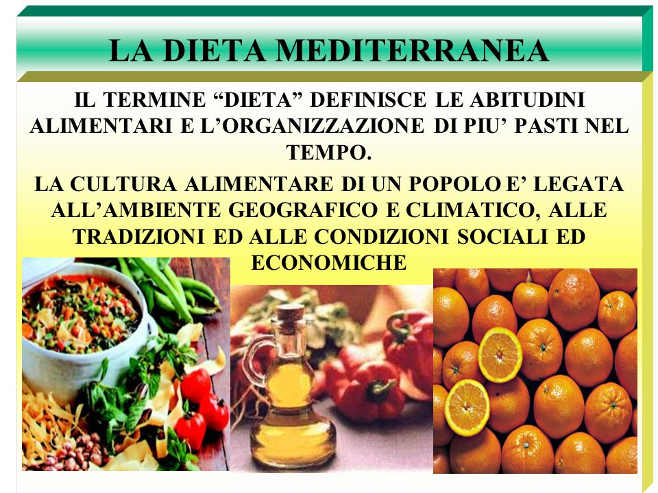 Conclusion de la dieta mediterranea